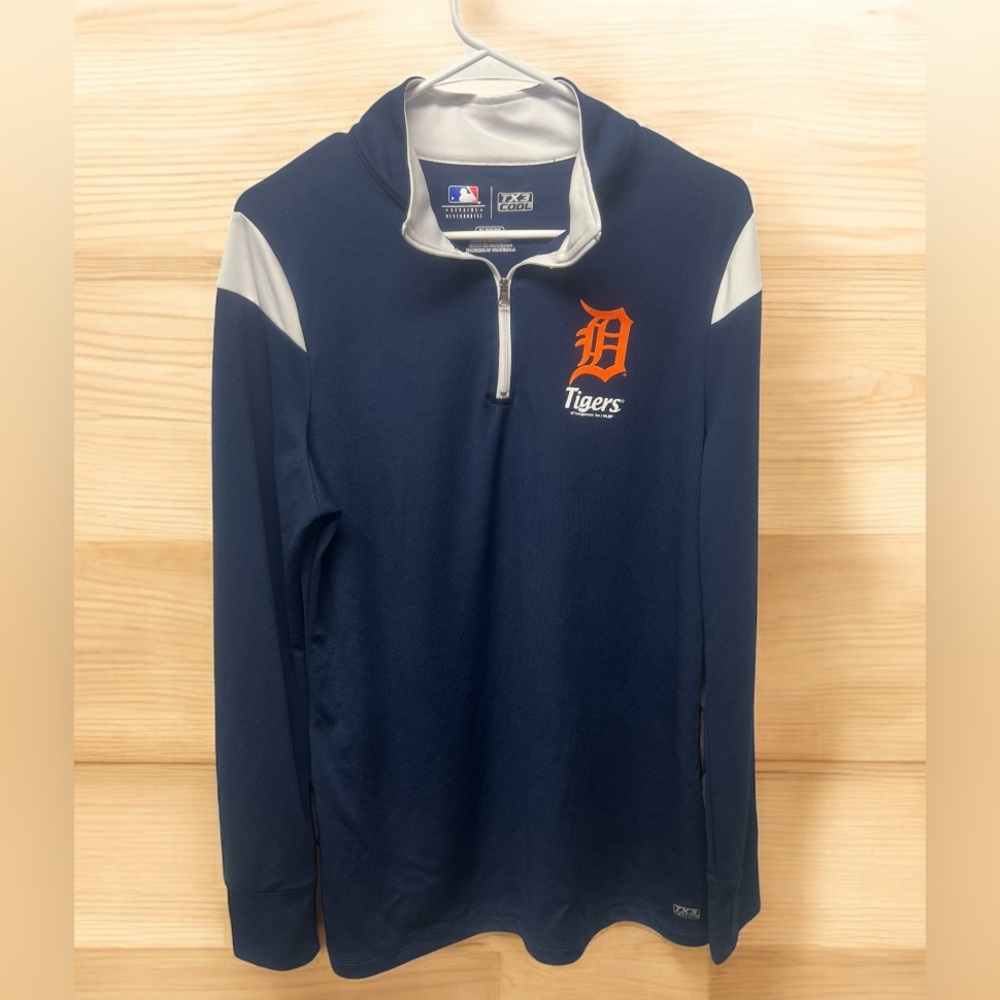 MLB Detroit Tigers 1/2 zip‎ top
